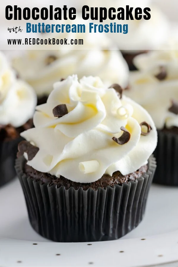 Chocolate Cupcakes with Buttercream Frosting 2
