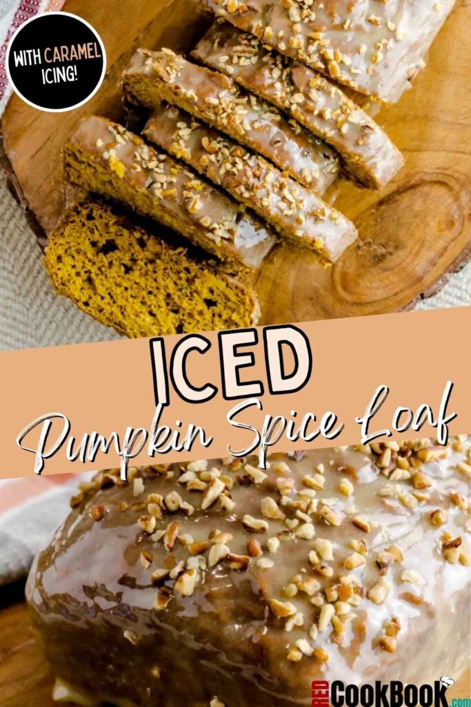 Iced Pumpkin Spice Loaf Pin