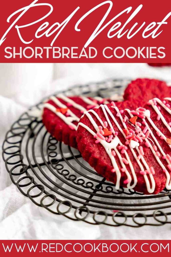 Red Velvet Shortbread Cookies 1 1