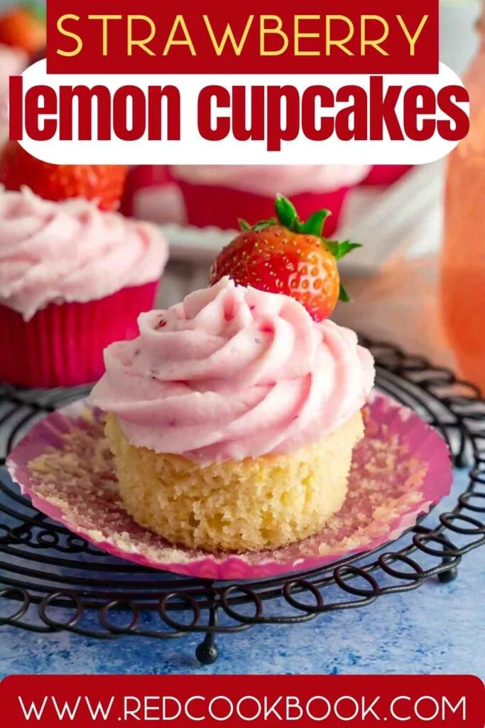 Strawberry Lemon Cupcakes 1
